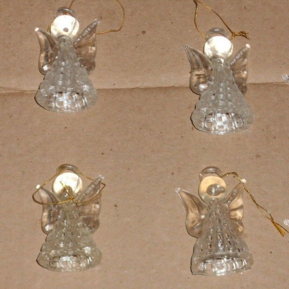 Vintage 6 Piece Small Elegant Halo Angels